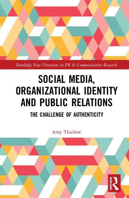 Book cover of Social Media Organizational Identity and Public Relations