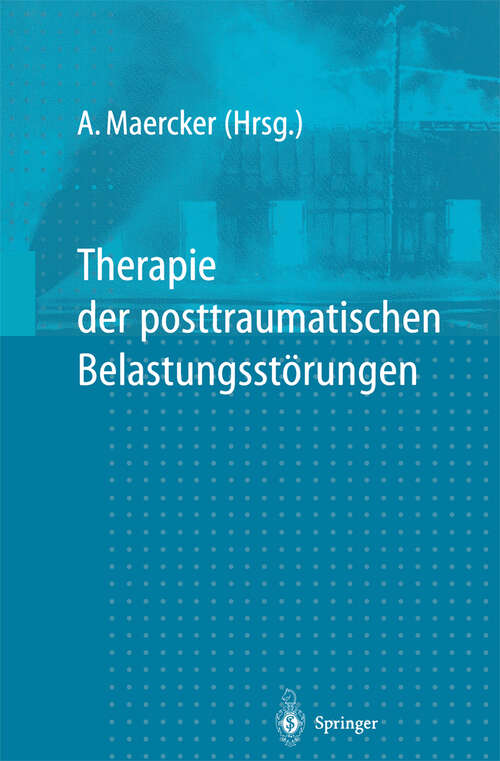 Book cover of Therapie der posttraumatischen Belastungsstörungen (1997)