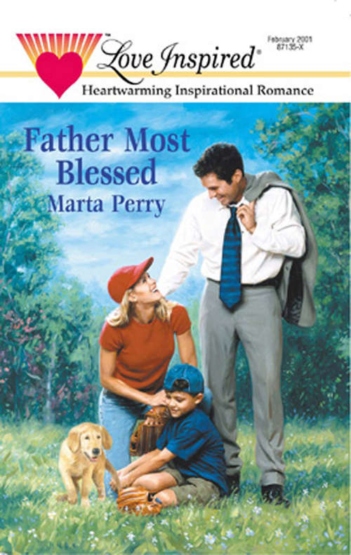 Book cover of Father Most Blessed (ePub First edition) (Hometown Heroes #3)