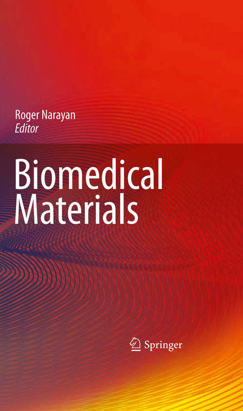 Book cover of Biomedical Materials: Nanostructured Materials For Biomedical Applications (2009) (Mrs Proceedings Ser. #206)