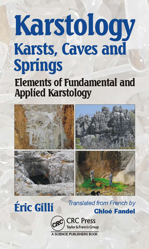 Book cover of Karstology: Karsts, Caves and Springs: Elements of Fundamental and Applied Karstology