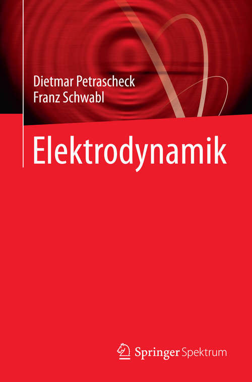 Book cover of Elektrodynamik (2015)