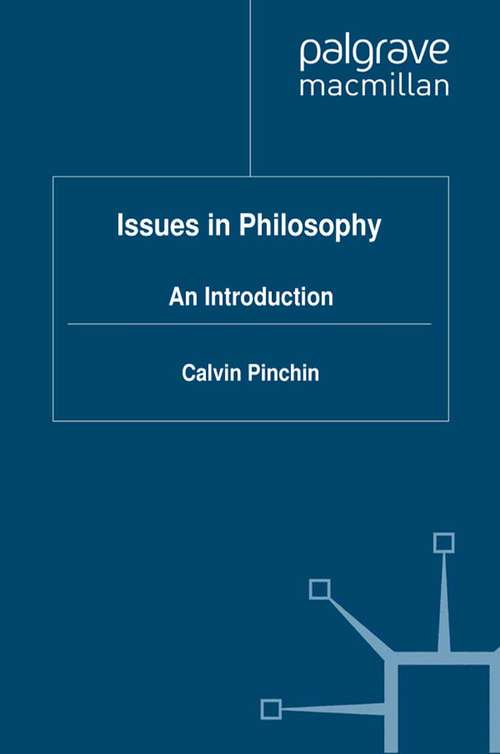 Book cover of Issues in Philosophy: An Introduction (2nd ed. 2005)