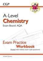 Book cover of New A-Level Chemistry for 2018: AQA Year 1 & 2 Exam Practice Workbook - includes Answers (PDF)