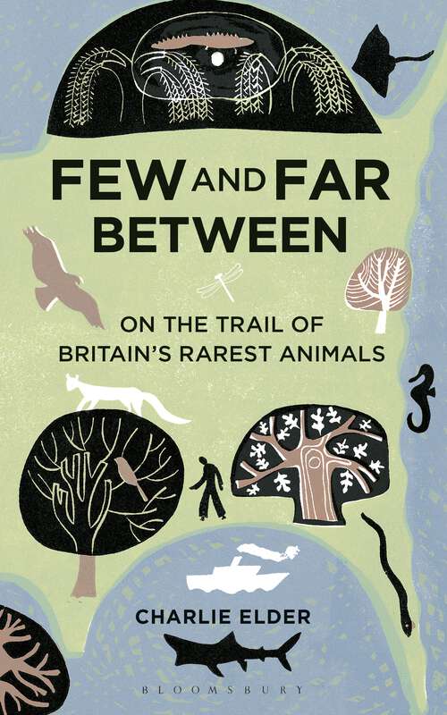 Book cover of Few and Far Between: On The Trail Of Britain's Rarest Animals