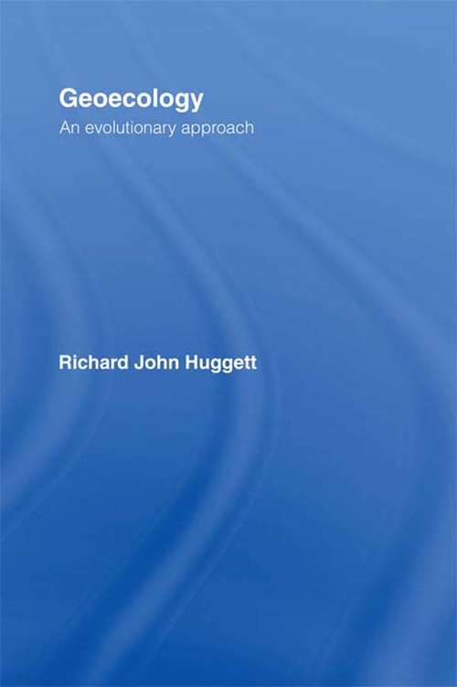 Book cover of Geoecology: An Evolutionary Approach