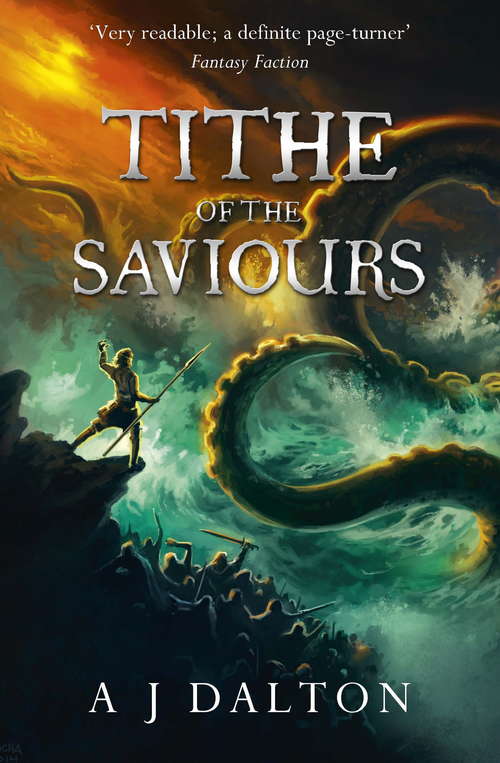 Book cover of Tithe of the Saviours (Chronicles of a Cosmic Warlord #3)