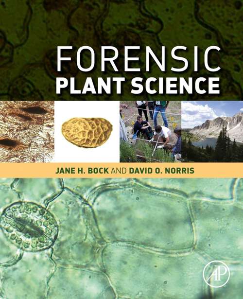 Book cover of Forensic Plant Science