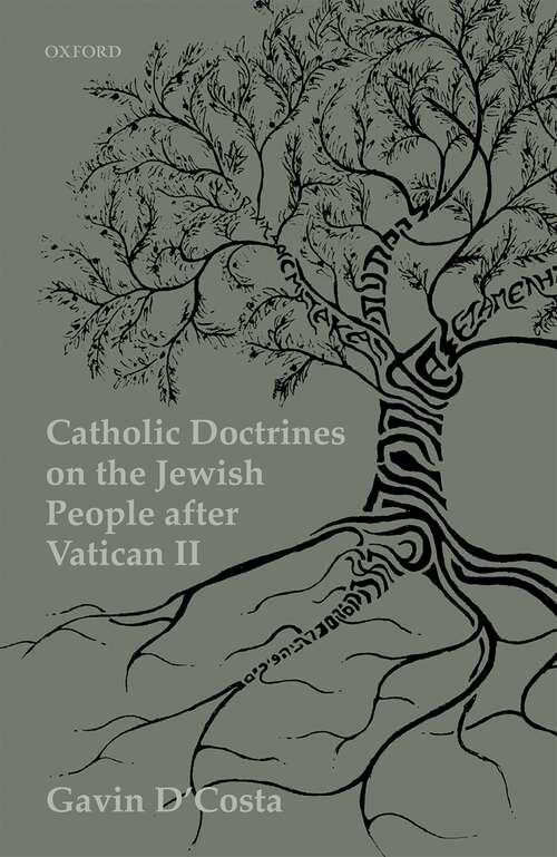 Book cover of Catholic Doctrines on the Jewish People after Vatican II