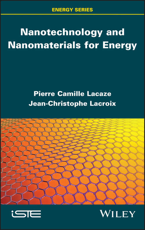 Book cover of Nanotechnology and Nanomaterials for Energy