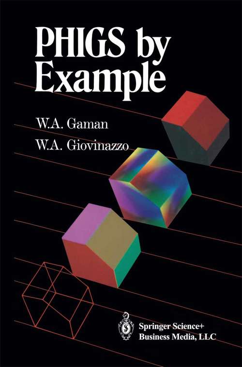 Book cover of PHIGS by Example (1991)