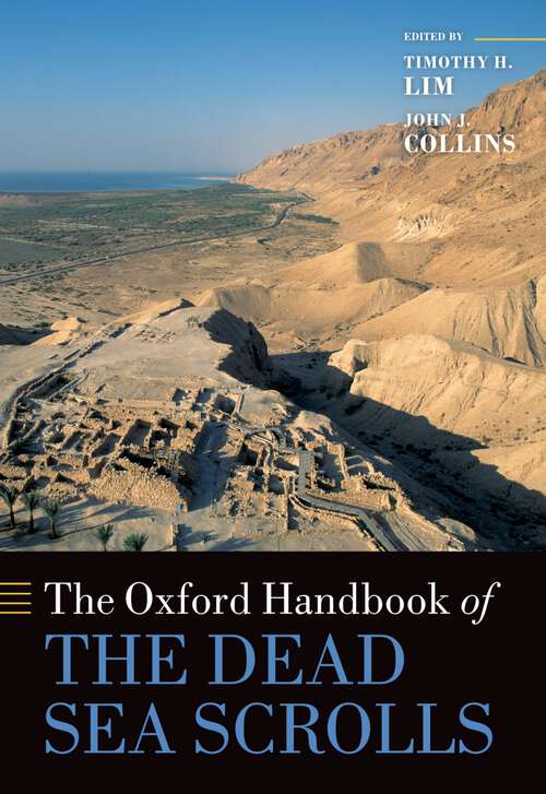 Book cover of The Oxford Handbook of the Dead Sea Scrolls (Oxford Handbooks)