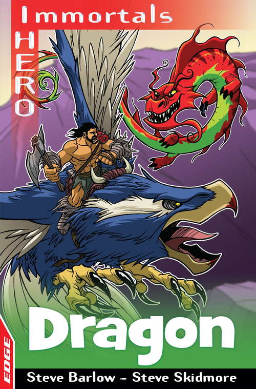 Book cover of Dragon (EDGE: I HERO: Immortals #2)