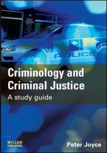 Book cover of Criminology And Criminal Justice