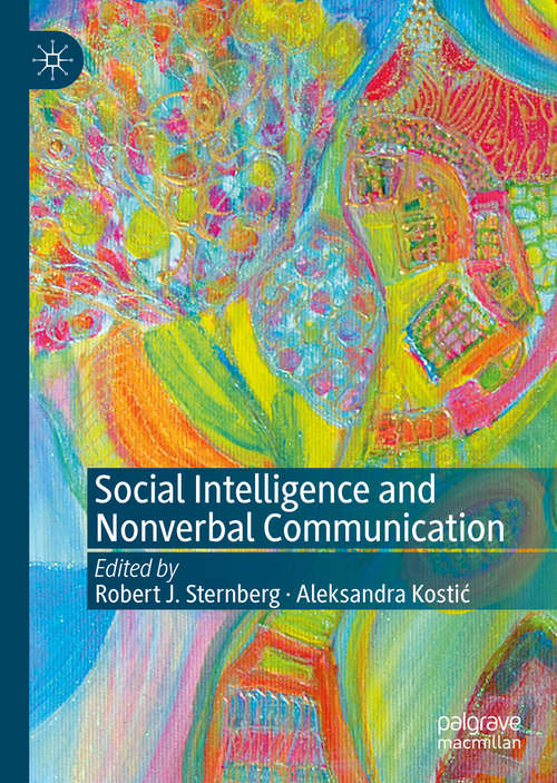 Book cover of Social Intelligence and Nonverbal Communication (1st ed. 2020)