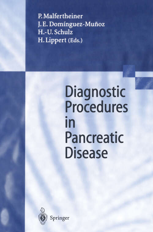 Book cover of Diagnostic Procedures in Pancreatic Disease (1997)