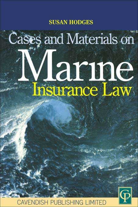 Book cover of Cases and Materials on Marine Insurance Law