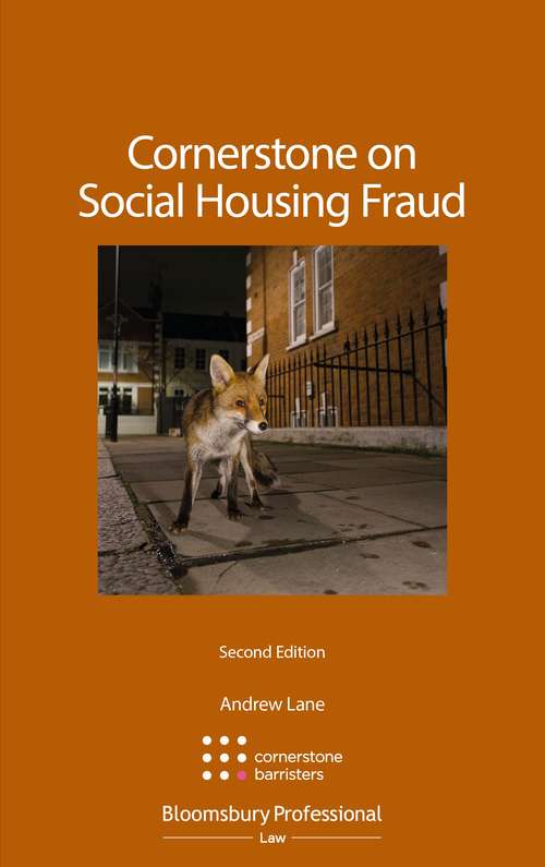 Book cover of Cornerstone on Social Housing Fraud (Cornerstone on...)