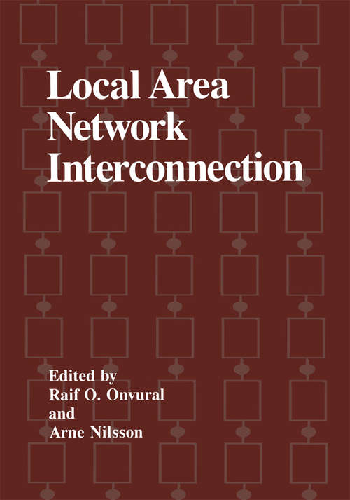 Book cover of Local Area Network Interconnection (1993)