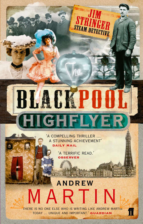 Book cover of The Blackpool Highflyer (Main) (Jim Stringer #2)