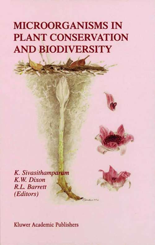 Book cover of Microorganisms in Plant Conservation and Biodiversity (2002)
