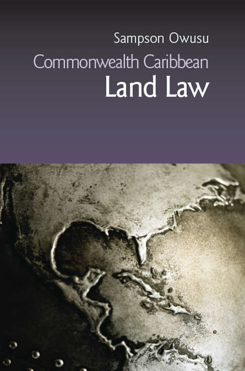 Book cover of Commonwealth Caribbean Land Law