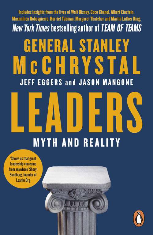 Book cover of Leaders: Myth and Reality