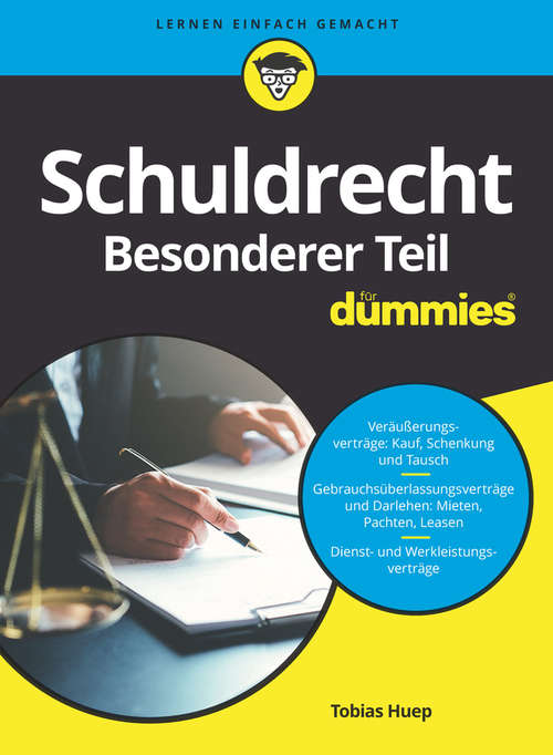 Book cover of Schuldrecht Besonderer Teil für Dummies (Für Dummies)