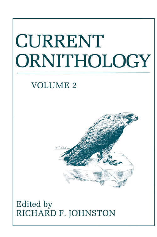 Book cover of Current Ornithology: Volume 2 (1985) (Current Ornithology #2)