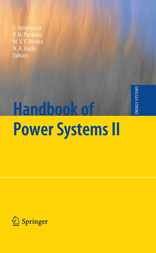 Book cover of Handbook of Power Systems II (2010) (Energy Systems)