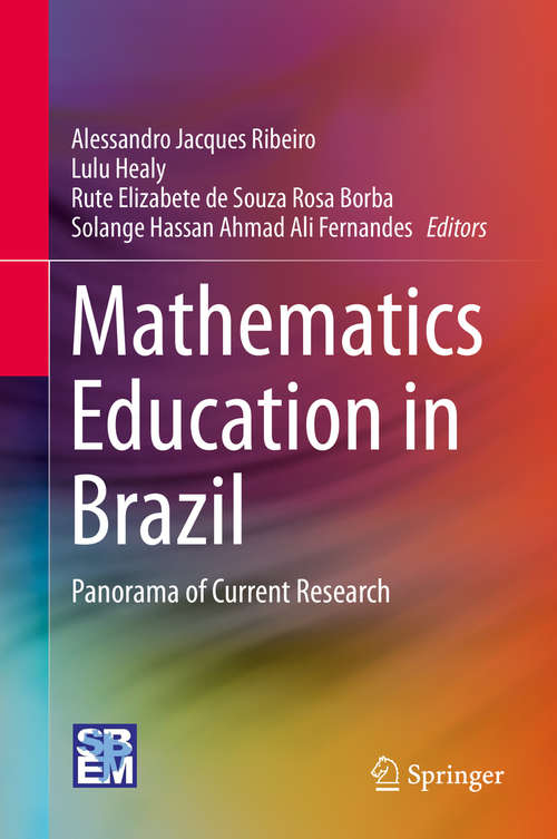 Book cover of Mathematics Education in Brazil: Panorama of Current Research (1st ed. 2018)