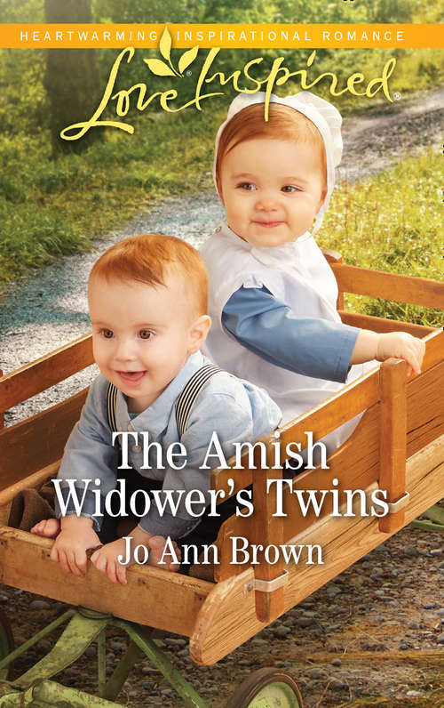 Book cover of The Amish Widower's Twins (ePub edition) (Amish Spinster Club #4)