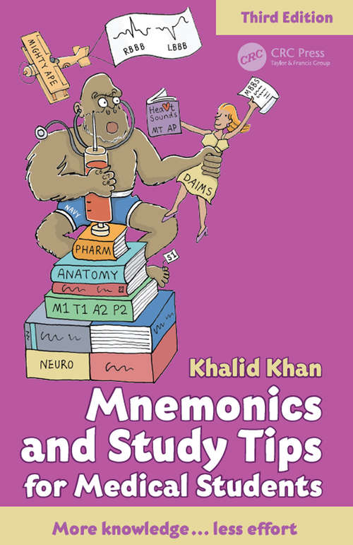 Book cover of Mnemonics and Study Tips for Medical Students: Two Zebras Borrowed My Car! (3)