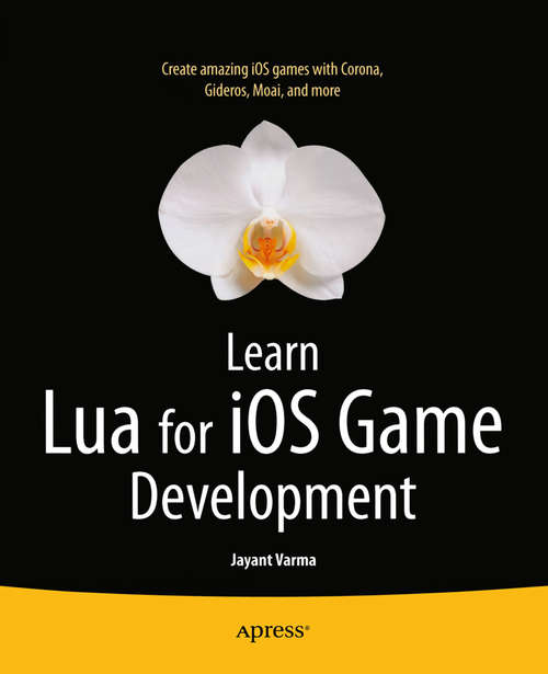 Book cover of Learn Lua for iOS Game Development (1st ed.)