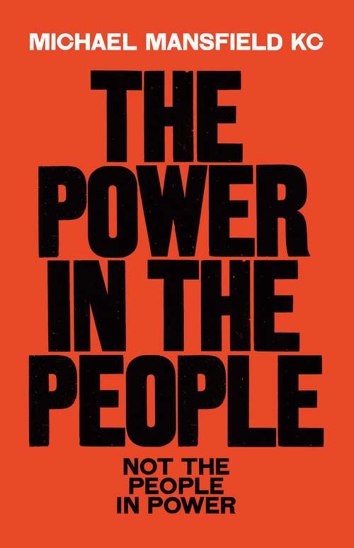 Book cover of The Power In The People: How We Can Change The World