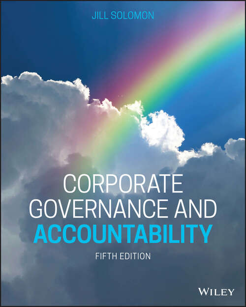 Book cover of Corporate Governance and Accountability (5)