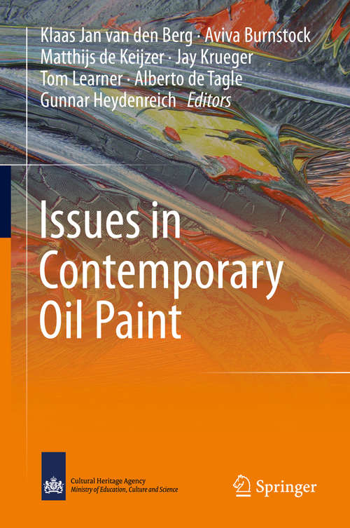 Book cover of Issues in Contemporary Oil Paint (2014)