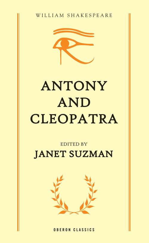 Book cover of Antony and Cleopatra (Oberon Classics)