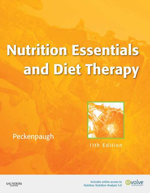 Book cover of Nutrition Essentials and Diet Therapy - E-Book: Nutrition Essentials and Diet Therapy - E-Book (11)