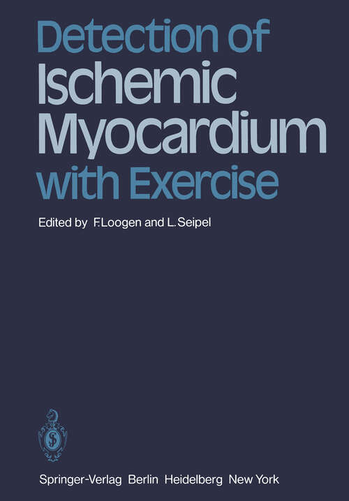 Book cover of Detection of Ischemic Myocardium with Exercise (1982)