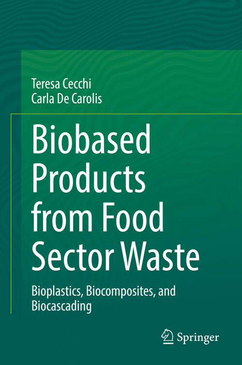 Book cover of Biobased Products from Food Sector Waste: Bioplastics, Biocomposites, and Biocascading (1st ed. 2021)