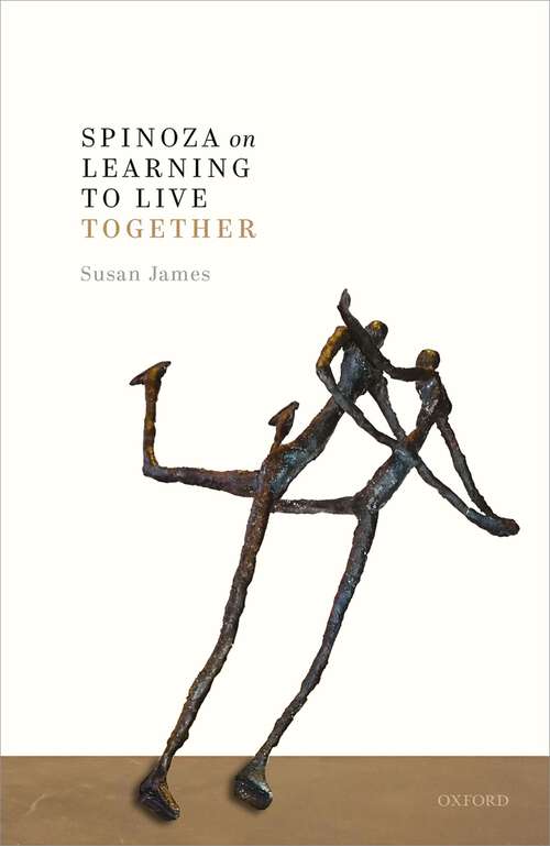 Book cover of Spinoza on Learning to Live Together