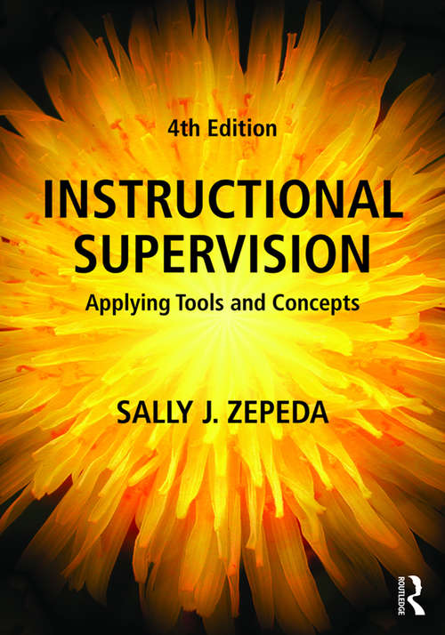 Book cover of Instructional Supervision: Applying Tools and Concepts (4)