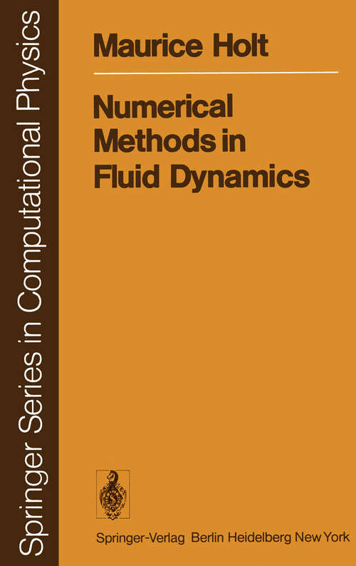 Book cover of Numerical Methods in Fluid Dynamics (1977) (Scientific Computation)