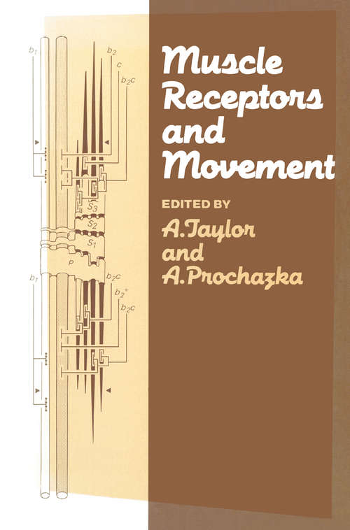 Book cover of Muscle Receptors and Movement: Proceedings of a Symposium held at the Sherrington School of Physiology, St Thomas’s Hospital Medical School, London, on July 8th and 9th, 1980 (1st ed. 1981)