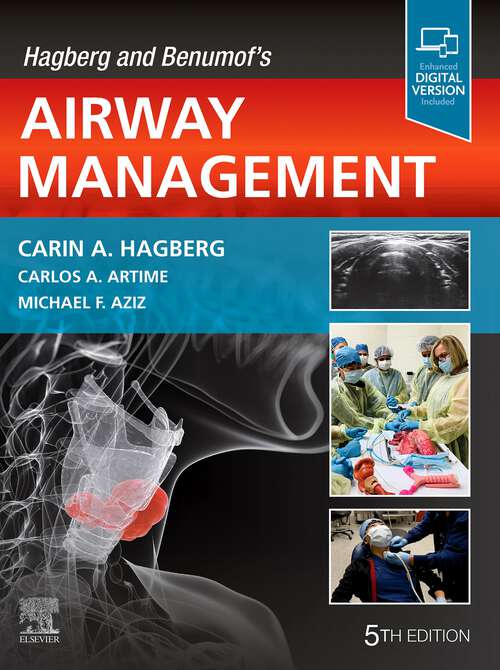 Book cover of Hagberg and Benumof's Airway Management,E-Book (5)