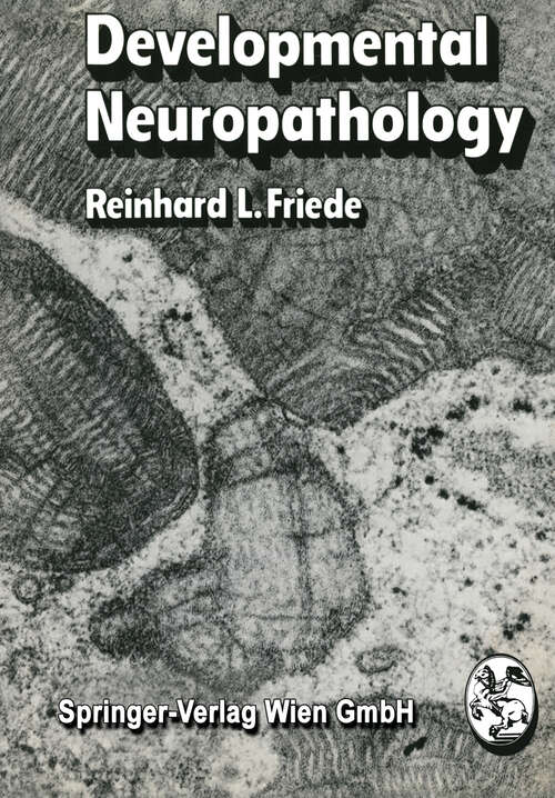 Book cover of Developmental Neuropathology (1975)