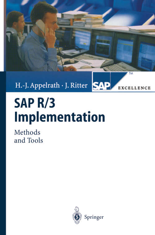 Book cover of SAP R/3 Implementation: Methods and Tools (2000) (SAP Excellence)