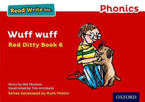 Book cover of Read Write Inc. Phonics: Red Ditty Book 6 Wuff Wuff (Read Write Inc Ser.)
