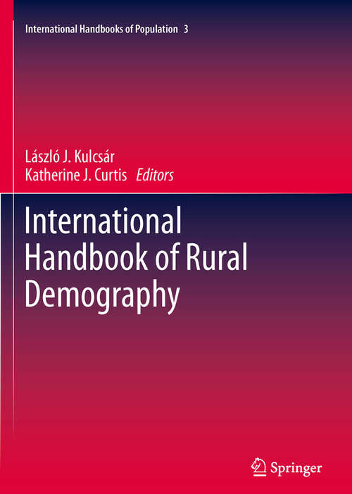 Book cover of International Handbook of Rural Demography (2012) (International Handbooks of Population #3)